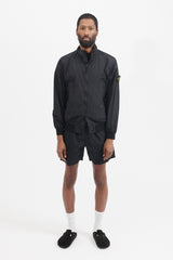 42822 Garment Dyed Crinkle Reps Nylon Jacket - Black
