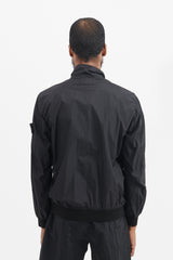 42822 Garment Dyed Crinkle Reps Nylon Jacket - Black