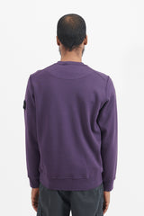63051 Cotton Fleece Garment Dyed Crewneck Sweatshirt - Ink