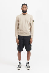 63051 Cotton Fleece Garment Dyed Crewneck Sweatshirt - Dove Grey