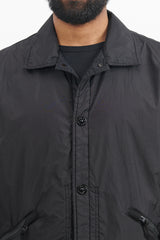 42522 Garment Dyed Crinkle Reps Nylon Jacket - Black