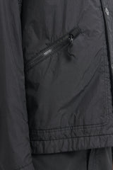 42522 Garment Dyed Crinkle Reps Nylon Jacket - Black