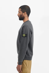 66360 Malfile Fleece Crewneck Sweatshirt - Charcoal