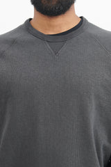 66360 Malfile Fleece Crewneck Sweatshirt - Charcoal