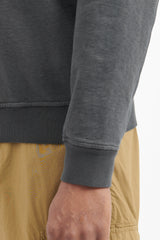 66360 Malfile Fleece Crewneck Sweatshirt - Charcoal