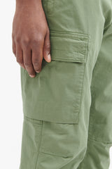 30410 Supima Cotton Twill Pants Regular Tapered - Sage