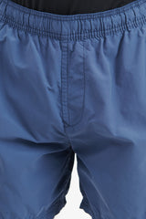 B0946 Brushed Nylon Swim Trunks - Dark Blue