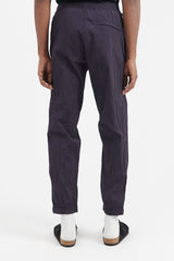31019 Nylon Metal Econyl Pants Loose - Ink