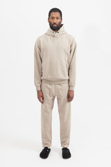 62251 Cotton Fleece Garment Dyed Hooded Sweatshirt - Dove Grey