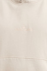 62251 Cotton Fleece Garment Dyed Hooded Sweatshirt - Dove Grey