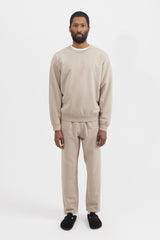 62951 Cotton Fleece Garment Dyed Crewneck Sweatshirt - Dove Grey