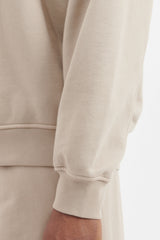 62951 Cotton Fleece Garment Dyed Crewneck Sweatshirt - Dove Grey