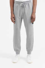 64451 Cotton Fleece Garment Dyed Sweat Pants - Melange Grey