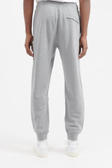 64451 Cotton Fleece Garment Dyed Sweat Pants - Melange Grey