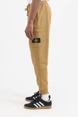 64451 Cotton Fleece Garment Dyed Sweat Pants - Dark Beige