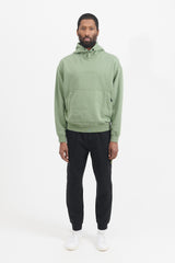 62251 Cotton Fleece Garment Dyed Hooded Sweatshirt - Sage