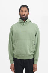 62251 Cotton Fleece Garment Dyed Hooded Sweatshirt - Sage