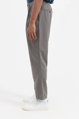 4 Tuck Relaxed Pants - Grey