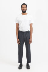 Tapered Pants Pe/Ra 2 Way Stretch - Charcoal