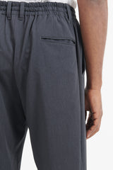 Tapered Pants Pe/Ra 2 Way Stretch - Charcoal