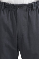 Tapered Pants Pe/Ra 2 Way Stretch - Charcoal