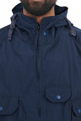 Atlantic Parka - Dark Navy Memory Polyester