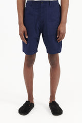 4/10 Length Baker Pants Organic Cotton Multi - Blue