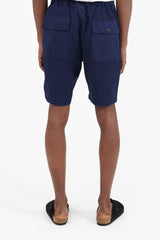 4/10 Length Baker Pants Organic Cotton Multi - Blue