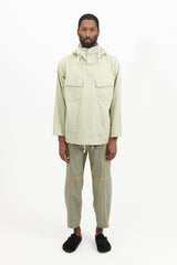 Cagoule Shirt - Lime Superfine Poplin