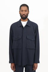 Military Shirt Pe Oxford - Navy