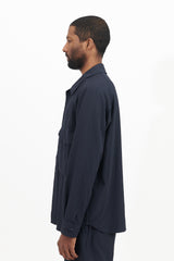 Military Shirt Pe Oxford - Navy