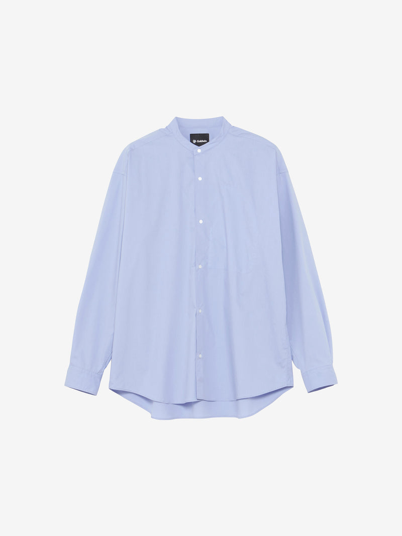 Oversized Brand Collar Shirt