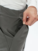 One Tuck Tapered Stretch Pants