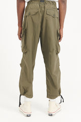 Oversized Cargo Pants - Khaki