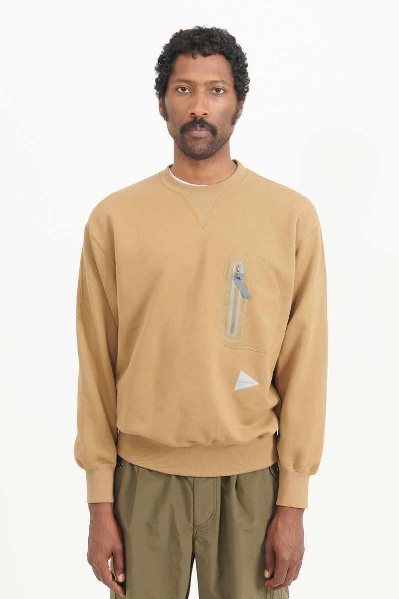 Light Sweat Pullover - Dark Beige