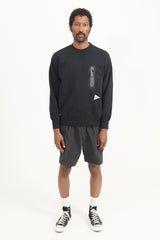 Light Sweat Pullover - Black