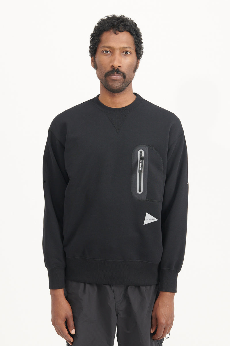 Light Sweat Pullover - Black