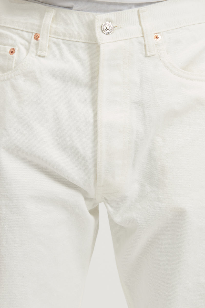 105 80's 5 Pocket Jeans - White