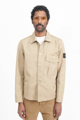 10428 Workwear R-Gabardine Overshirt - Dove Grey