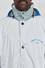 432X1 MARINA Ripstop Prismatico C/CAPP Reversible Jacket - Sky Blue