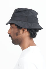 99376 Nylon Metal Econyl Hat - Black