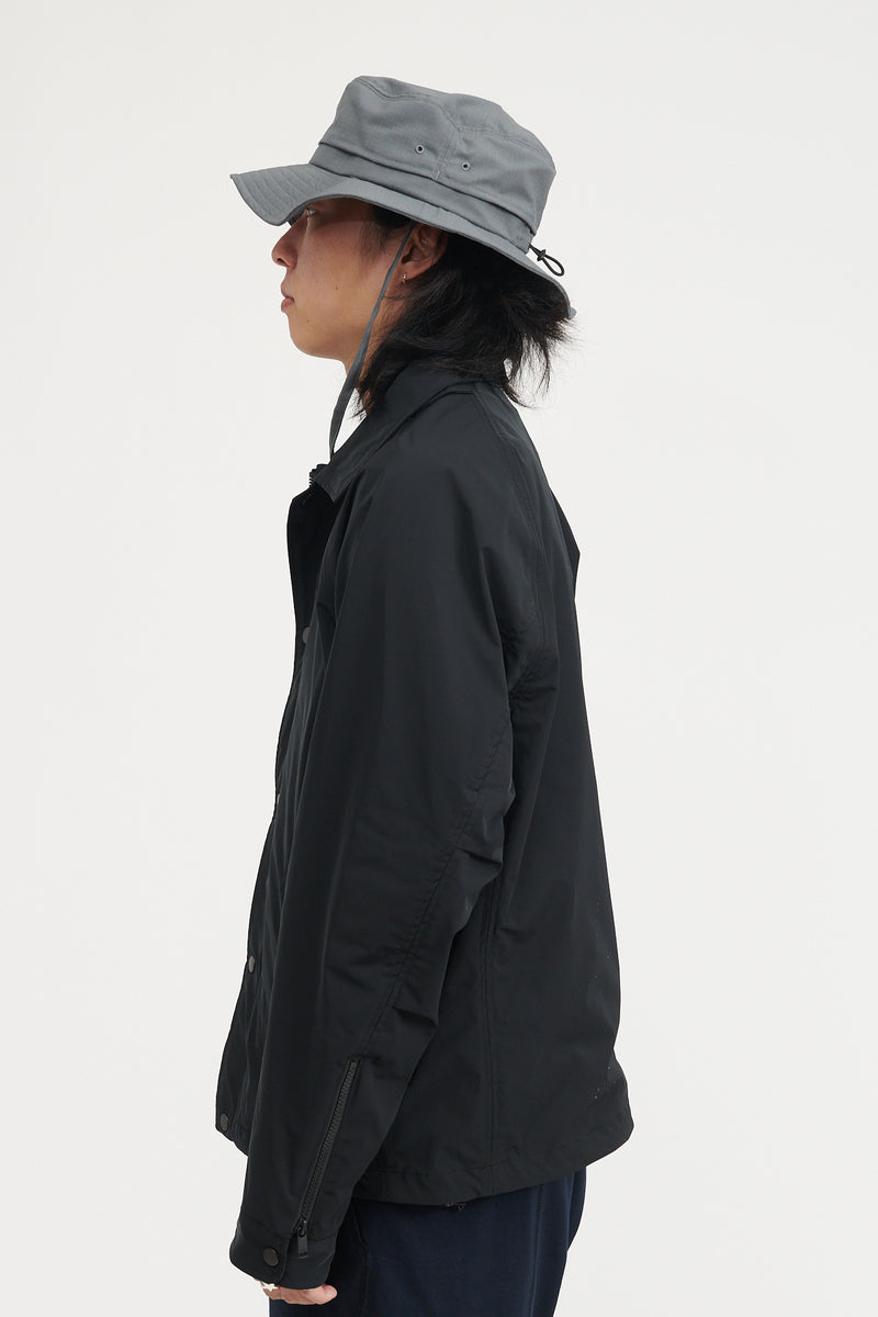 Coach Jacket Poly Twill Stretch Dicros Solo Gore-Tex Infinium - Black