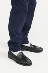 Coach Easy Rib Pants Poly Twill Stretch Dicros Solo - Navy