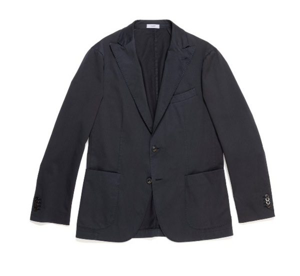 K-Jacket in garment dyed cotton satin