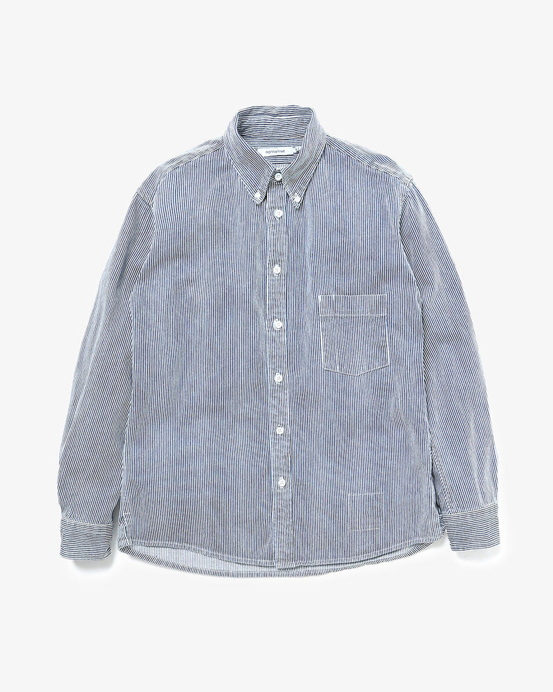 Dweller L/S B.D Shirt Cotton 10oz Hickory