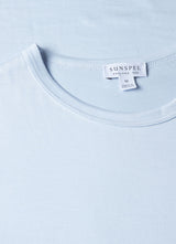 Sunspel  Classic T-Shirt - Light Blue