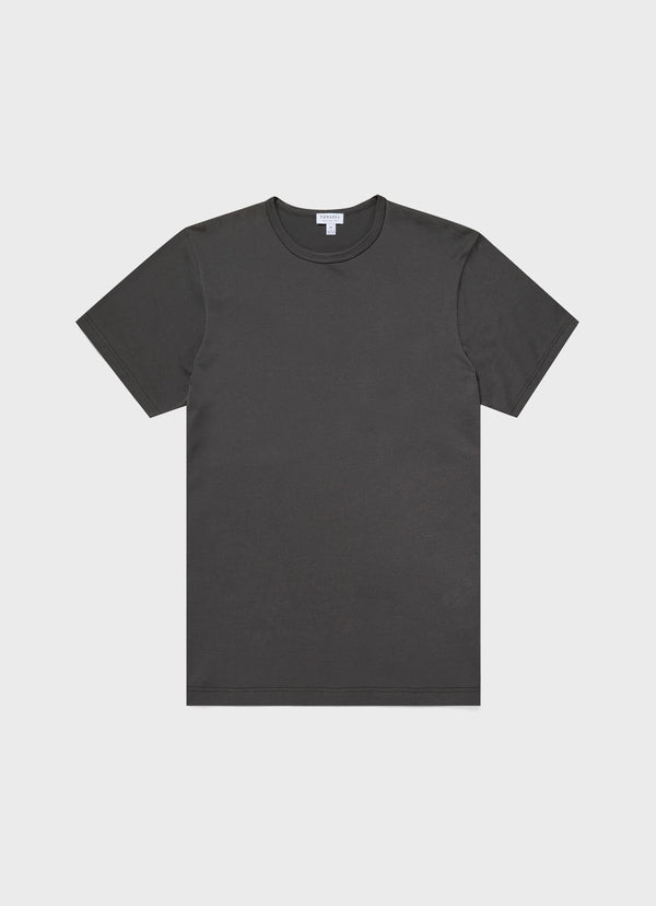 Sunspel  Classic T-Shirt - Charcoal