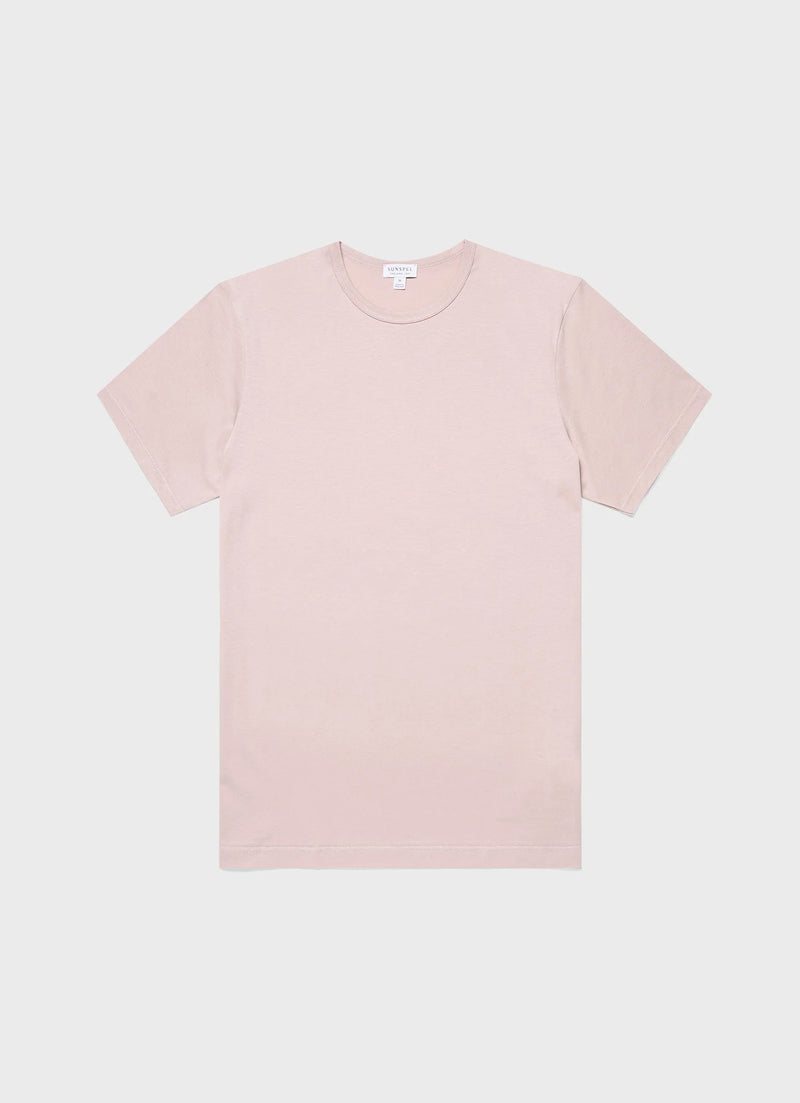 Sunspel  Classic T-Shirt - Pale Pink