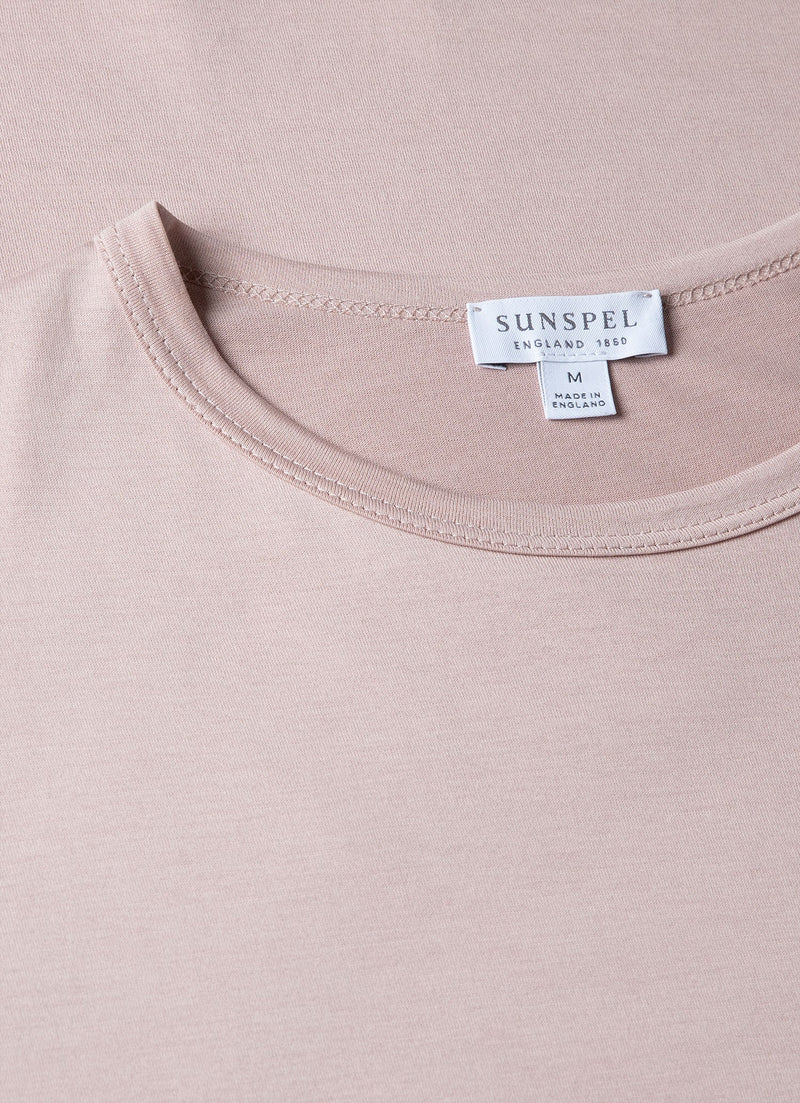 Sunspel  Classic T-Shirt - Pale Pink