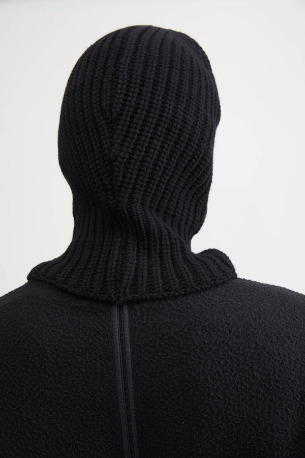N08B5 Lana Geelong Balaclava - Black
